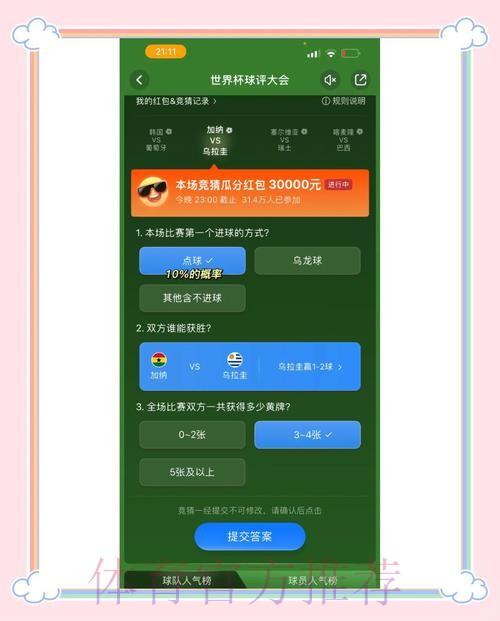 世界杯竞猜全攻略：掌控玩法，赢取大奖
